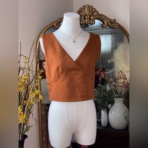 MAEVE Anthropology Bronze top NWT